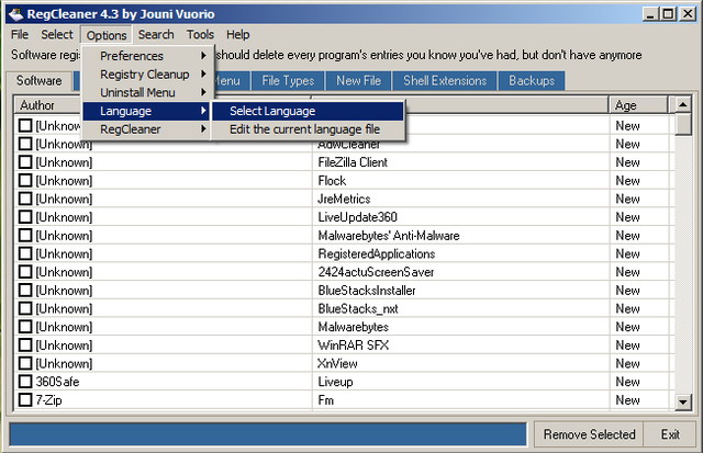 Image RegCleaner 4.3.0.780 & PowerToolsLite