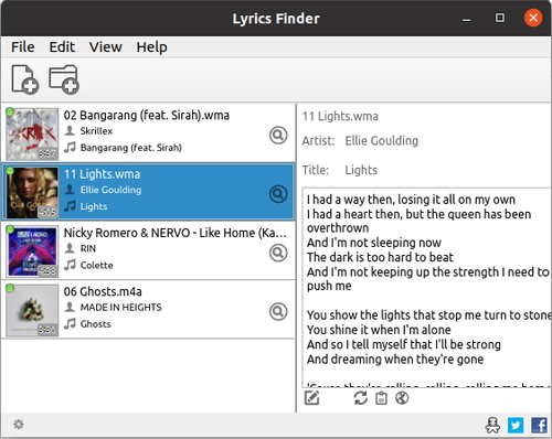 Image Lyrics Finder 1.6.x