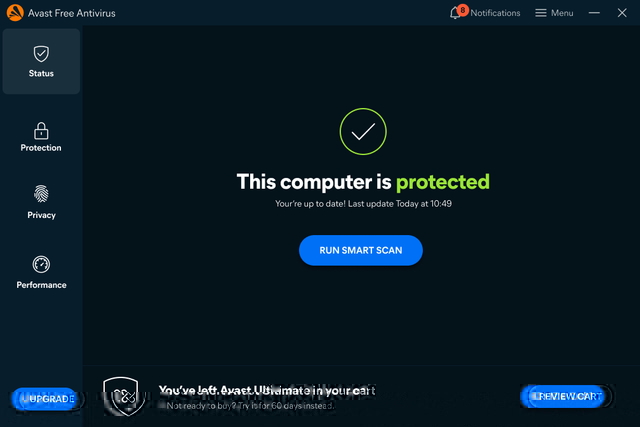 Image Avast free antivirus 25.x