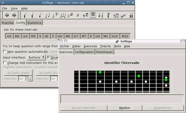 Image GNU Solfege 3.22.x