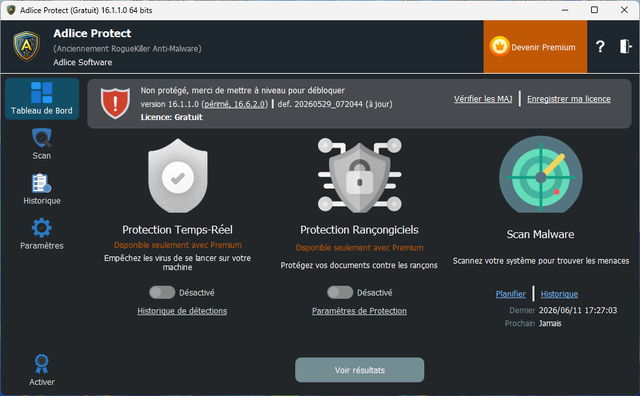 Image Adlice Protect (RogueKiller) 16.x