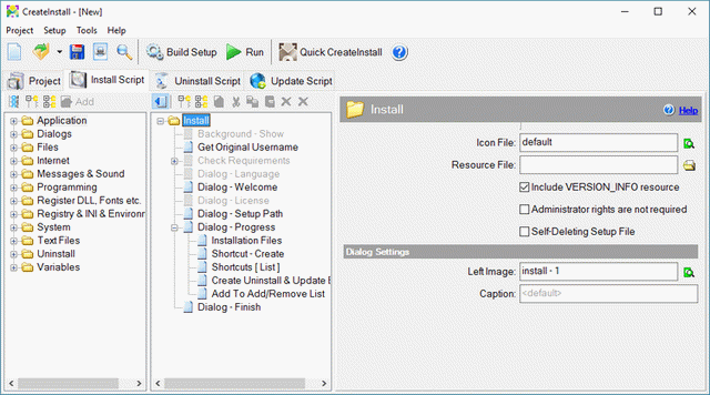 Image CreateInstall 8.11.x
